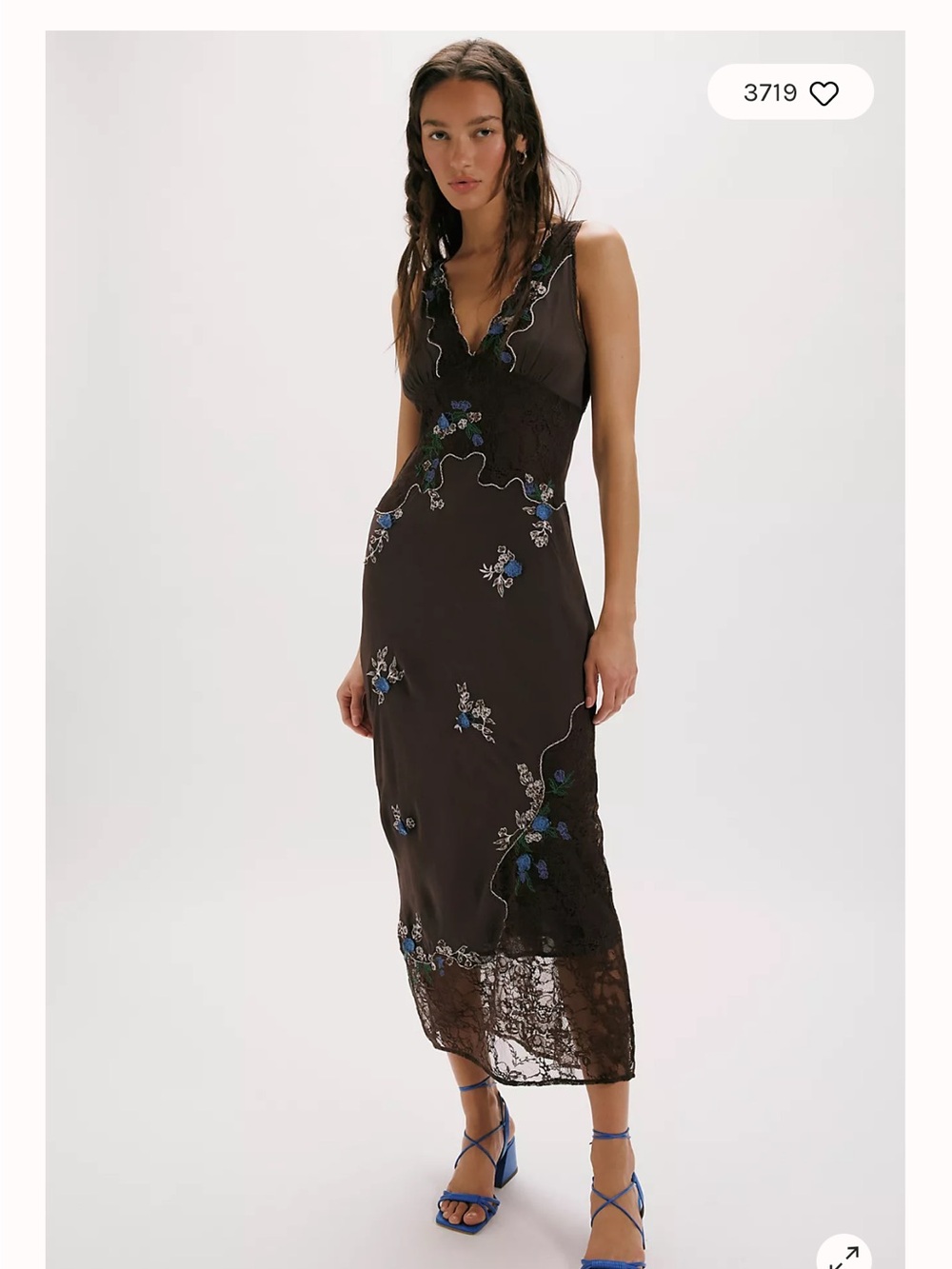 ✨NEW✨Free people meet again dress in double express brown